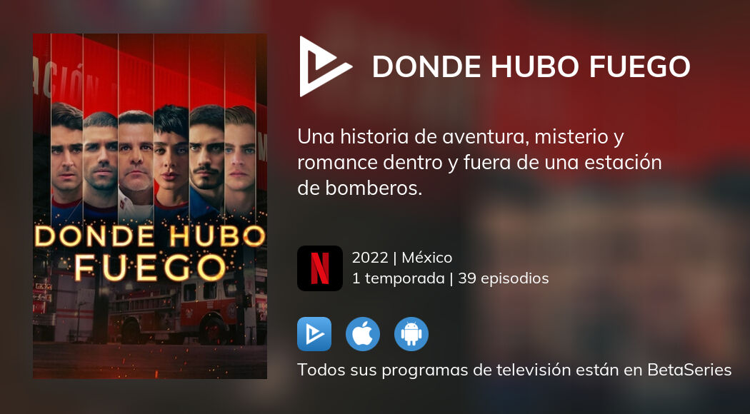 Ver los episodios de Donde hubo fuego en streaming VOSE, VE, VO