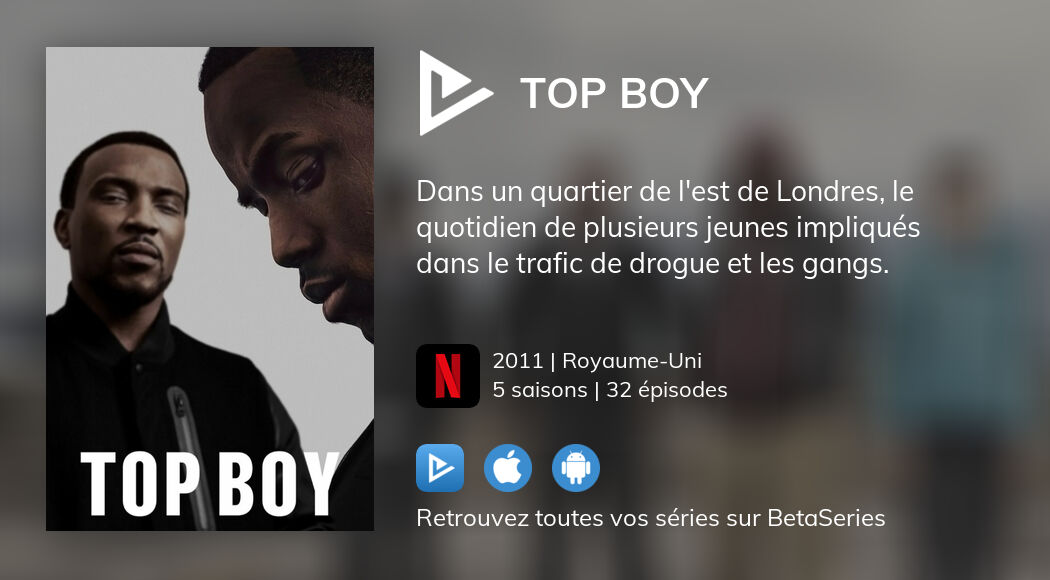 Où regarder les épisodes de Top Boy en streaming complet ?