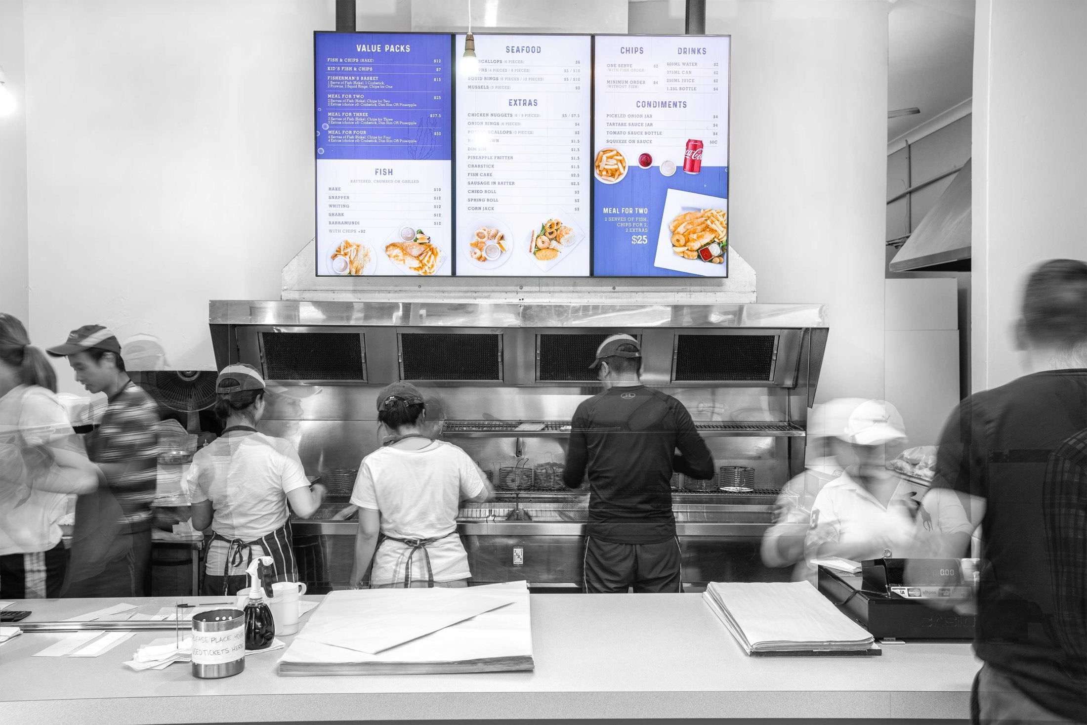 Best Electronic Menu Board for Restaurants Beten