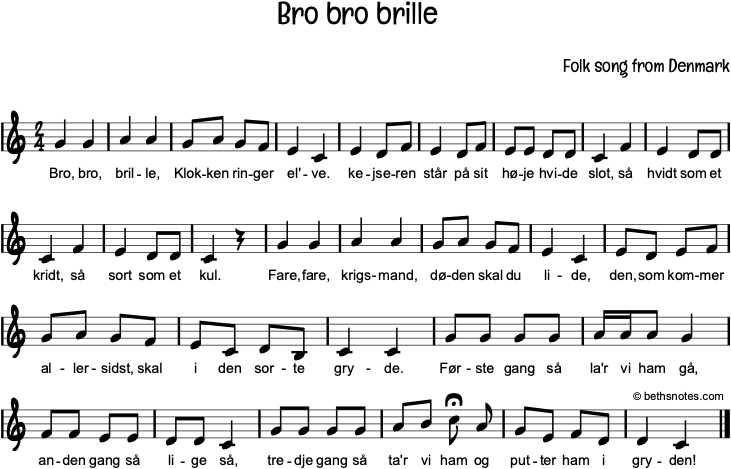 Bro Bro Brille - Beth's Notes