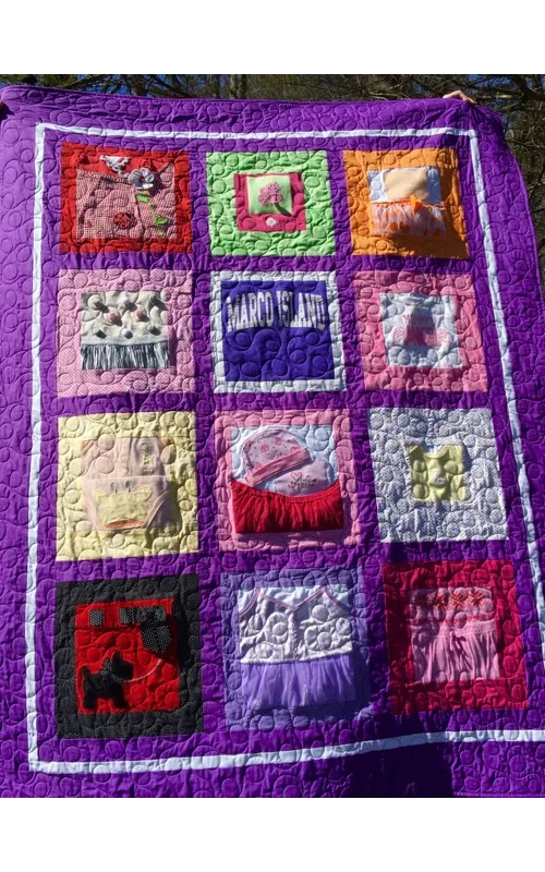 Baby Clothes Quilts