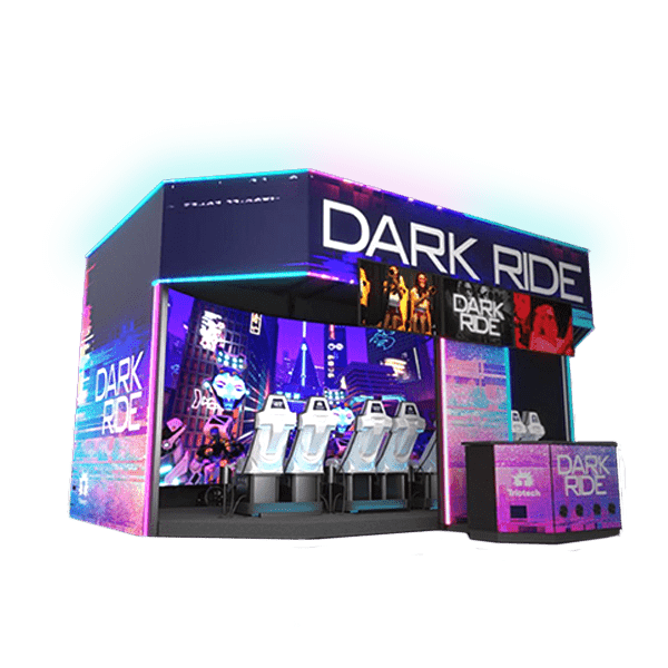 XD Dark Ride Motion Simulator Interactive Attractions Triotech