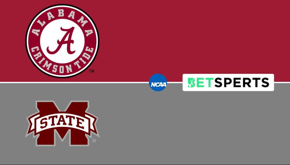 Alabama vs. Mississippi State Prediction Picks & Start Time