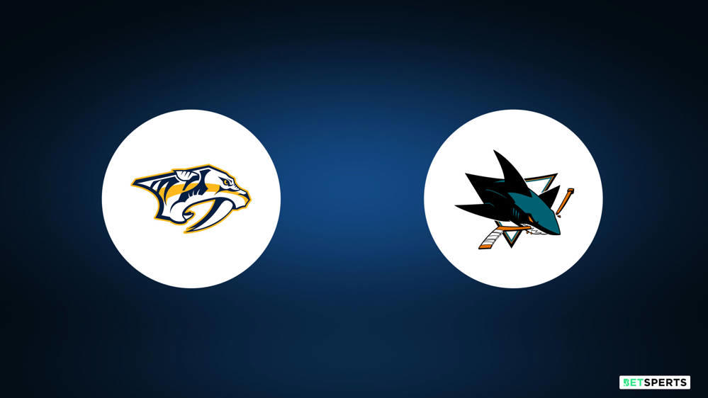 Predators vs. Sharks How to Watch, Odds, Picks & Predictions Betsperts