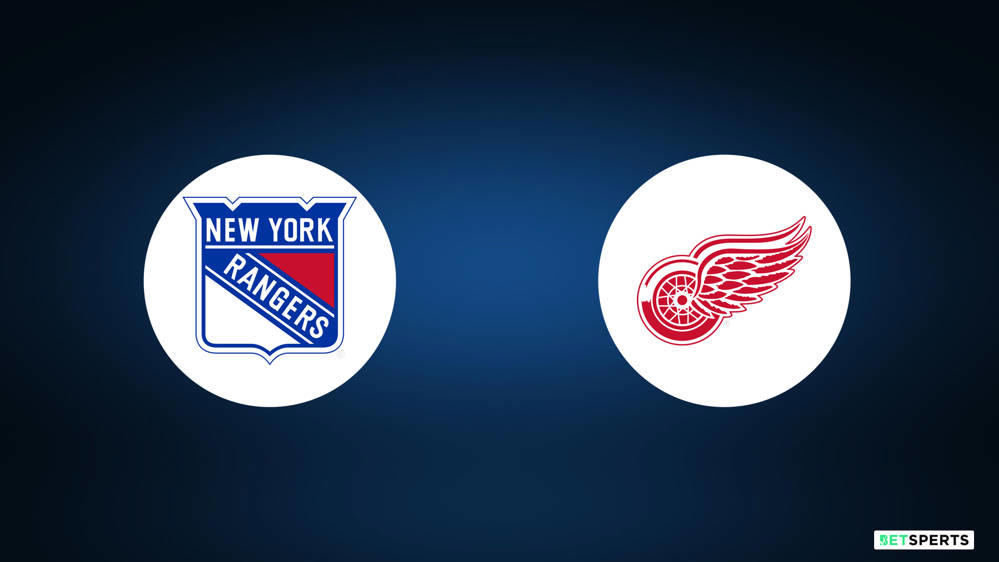 Rangers vs. Red Wings How to Watch, Odds, Picks & Predictions Betsperts
