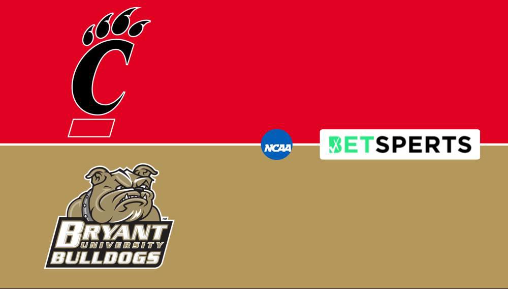 Cincinnati vs. Bryant Prediction Odds, Picks, Best Bets Tuesday