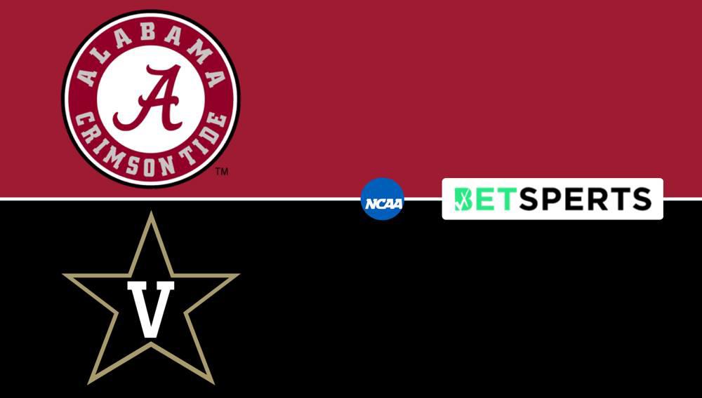 Alabama vs. Vanderbilt Prediction Picks, Live Odds & Moneyline