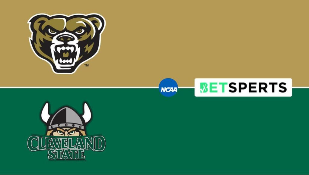 Oakland vs. Cleveland State Prediction Picks, Live Odds & Moneyline