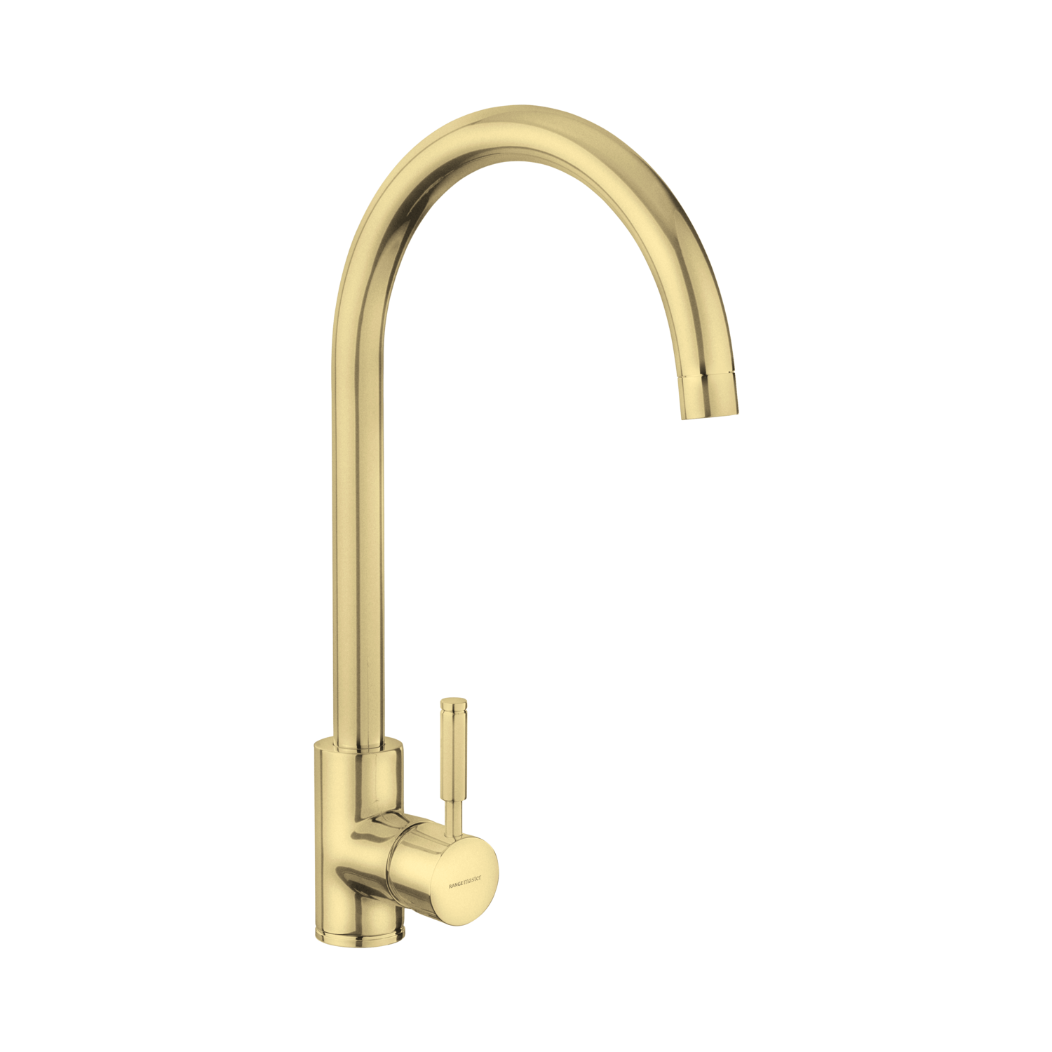 Rangemaster Aquatrend Brushed Brass Single Lever Mixer Kitchen Tap