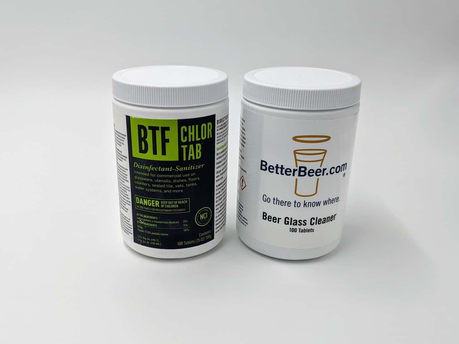 Beer Glass Cleaner & Sanitizer COMBO