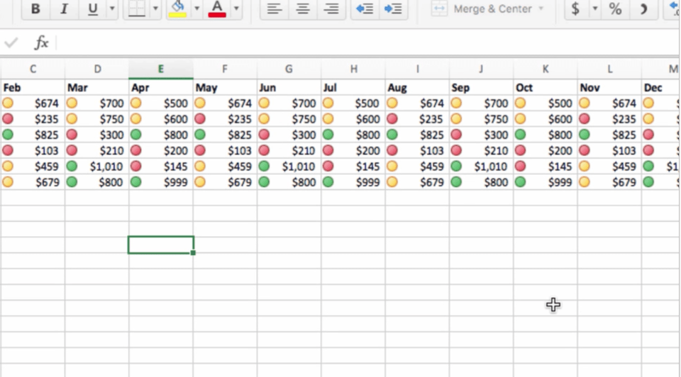 How to Use Icons in Your Conditional Formatting in Excel for Mac