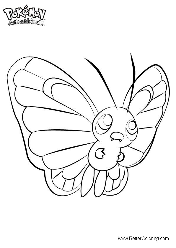 Coloring Page Free Printable Pokemon Coloring Pages