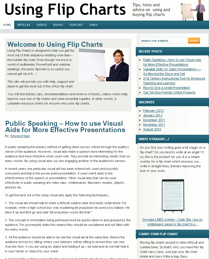 Flip charts Better Evaluation