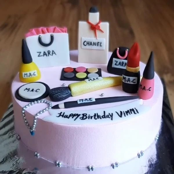 Makeup Cake For Girls Buy Makeup Cake Online BGF