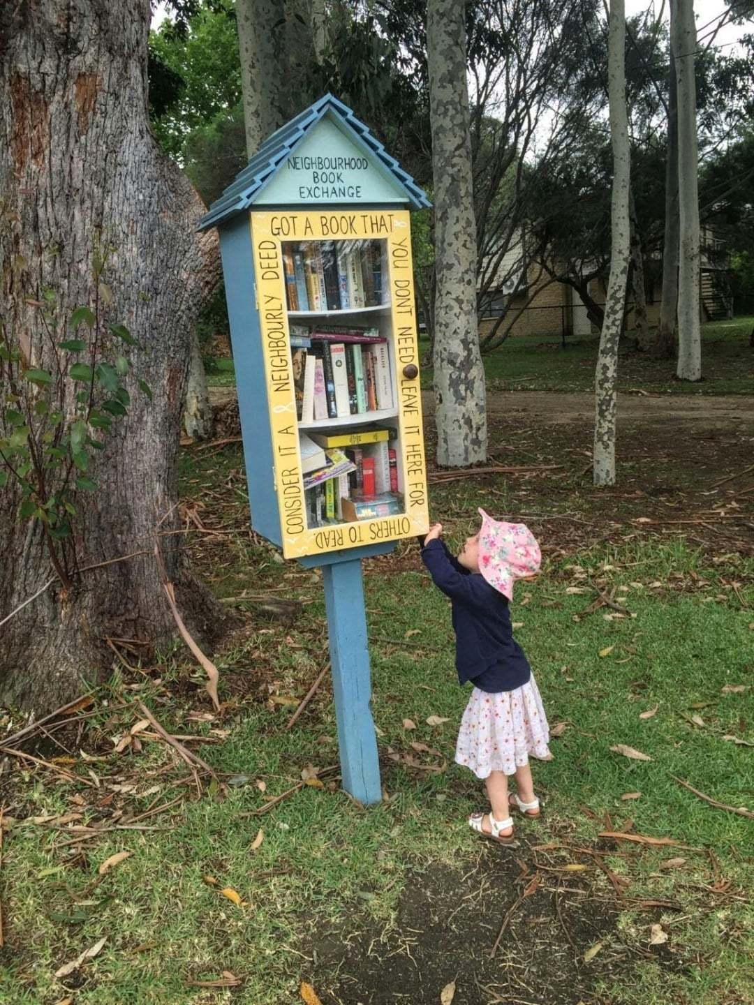 Street Library Borrow a Book, Lend a Book Better Reading