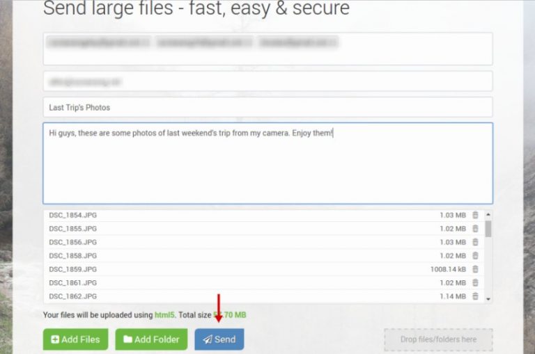 Descargar MP3 how to send large files via email attachment