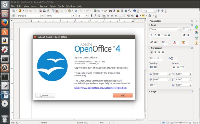 What type of software is openoffice