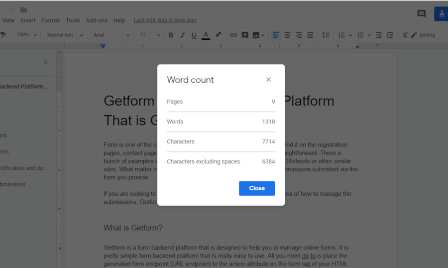 How to Check Word Count on Google Docs Better Tech Tips