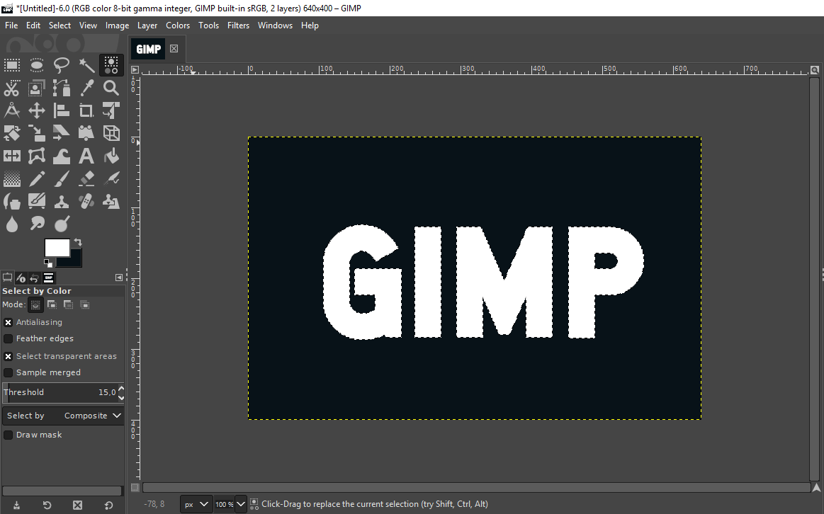 How to Use Select by Color Tool in GIMP Better Tech Tips