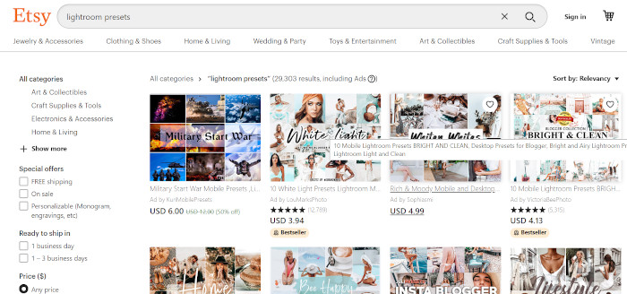 How To Sell Lightroom Presets Online Summer Pastel Lightroom Preset