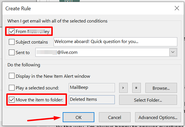 How to Automatically Delete Emails from A Sender in Outlook Better
