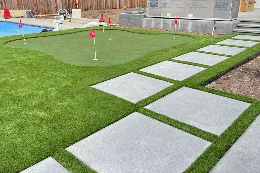 Synthetic Grass Landscape Ideas California