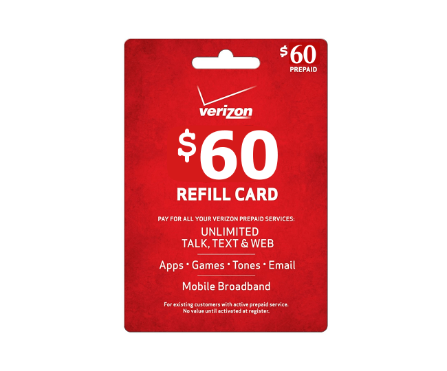 60 TMobile Wireless Prepaid Phone Card Pay As You Go