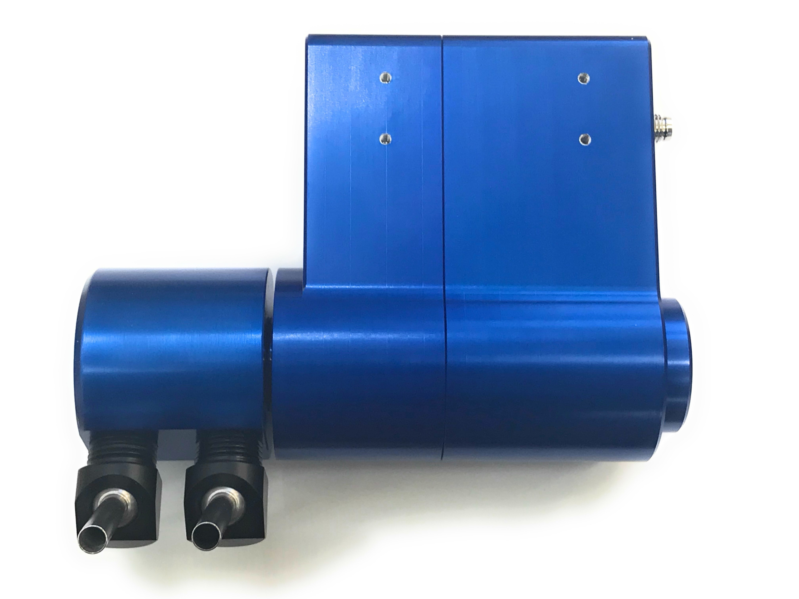 Accublast remote control CNC coolant nozzle