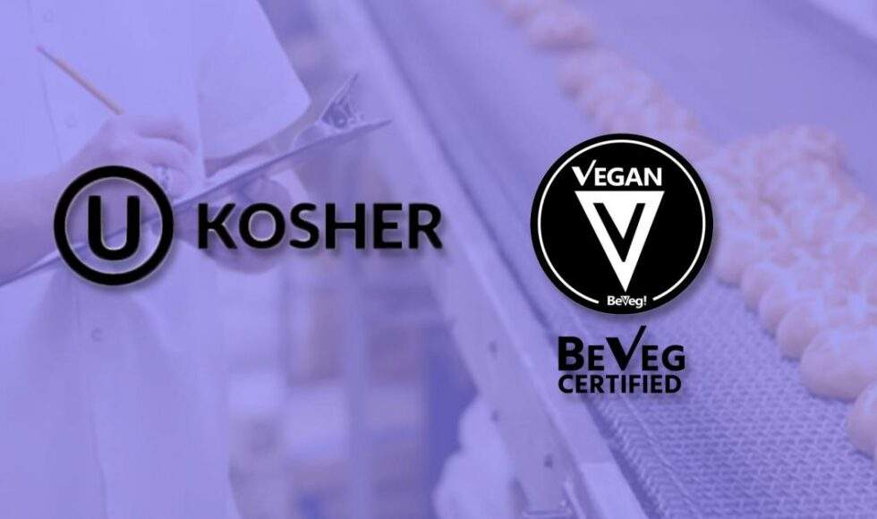 OU Kosher Partners with BeVeg to Offer the World’s Only ISO Accredited