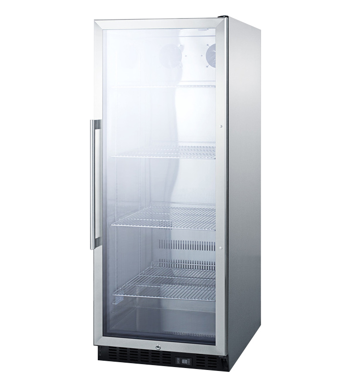 Summit SCR1156CSS 11.0 Cu. Ft. Full Size Commercial Beverage