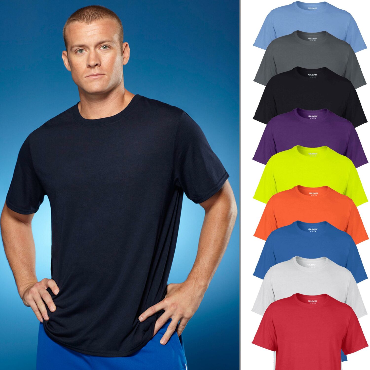 Herren Funktions Shirt Sport Fitness Freizeit TShirt BEVERstore