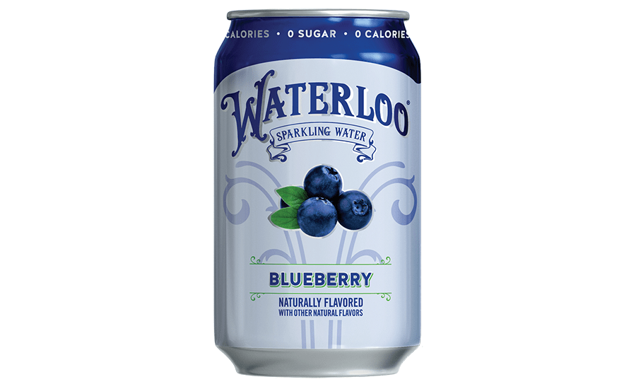 Waterloo Blueberry Sparkling Water 20200430 Beverage Industry