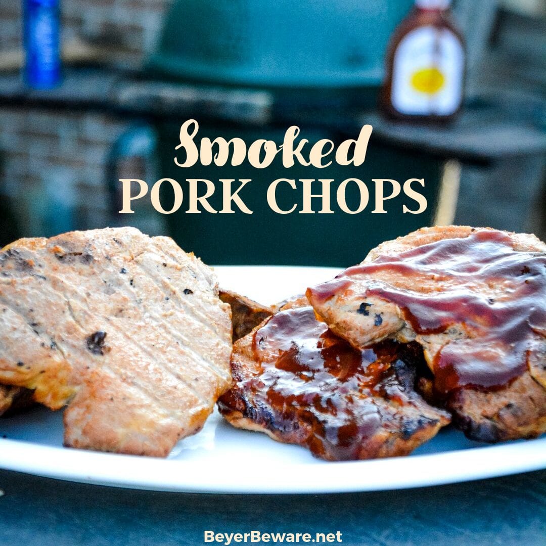 Smoked pork chops don't have to be something you have to just eat