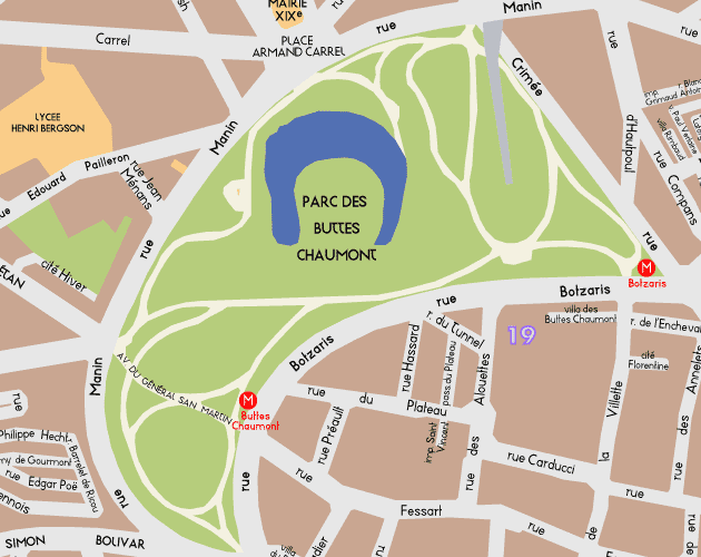 Paris Area Map, by Provence Beyond