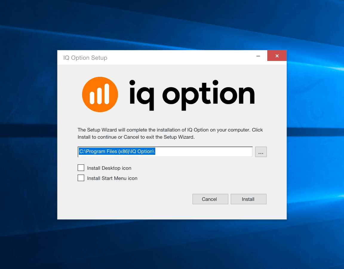 Download dan Login IQ Option di PC Beyond2015