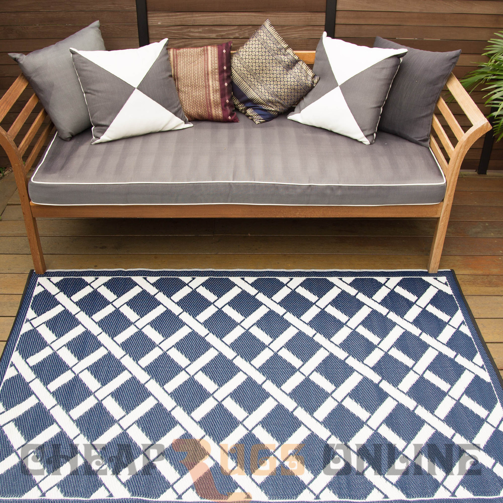 Toledo Indoor and Outdoor Plastic Rugs Fab Rugs
