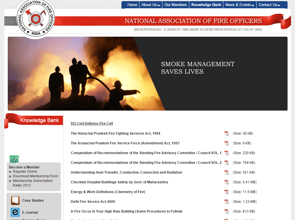 Various Fire Safety Acts and Rules