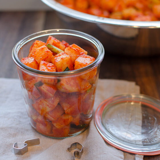 Cubed Radish Kimchi (Kkakdugi) Beyond Kimchee