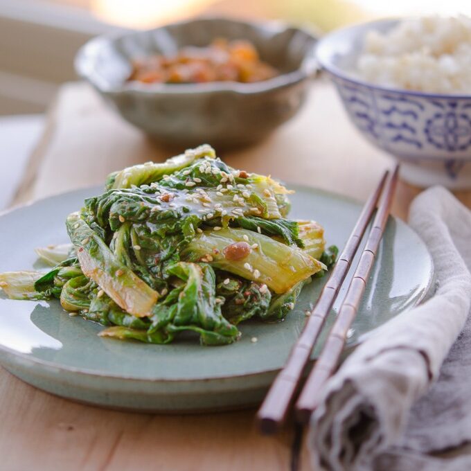 Korean Cabbage with Soybean Paste Beyond Kimchee
