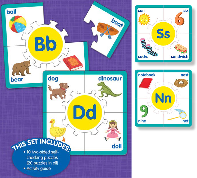 Beyond Play NEW! Learning Puzzles Beginning Sounds Products for