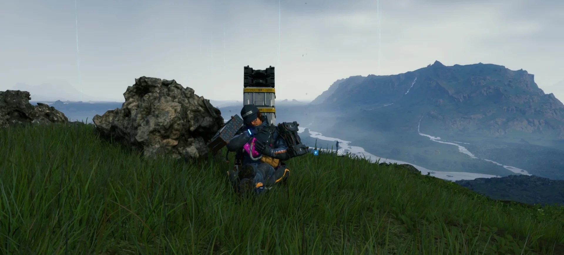 The REAL size of the Death Stranding map (8.1 miles sq)