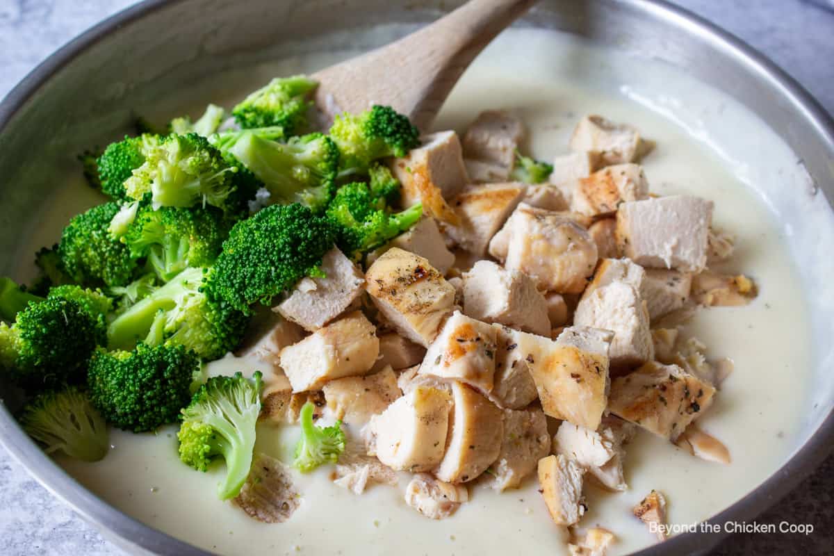 Chicken Broccoli and Rice Beyond The Chicken Coop