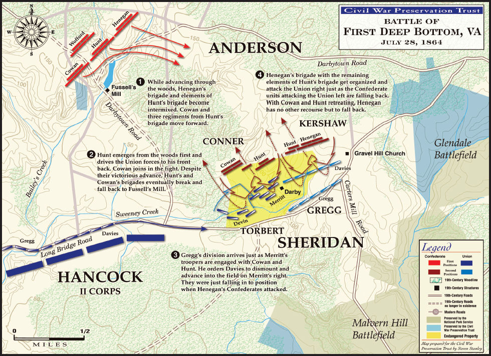 150 Years Ago Today The First Battle of Deep Bottom, Day 2 July 28