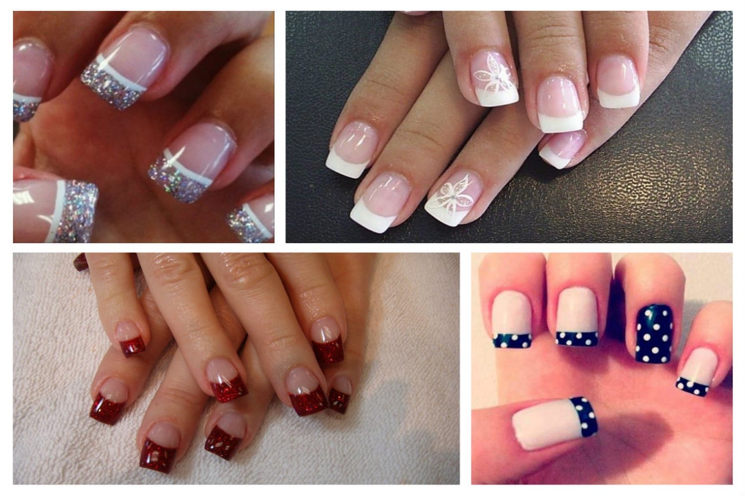 Manicura francesa Ideas modernas para tus manos Bezzia