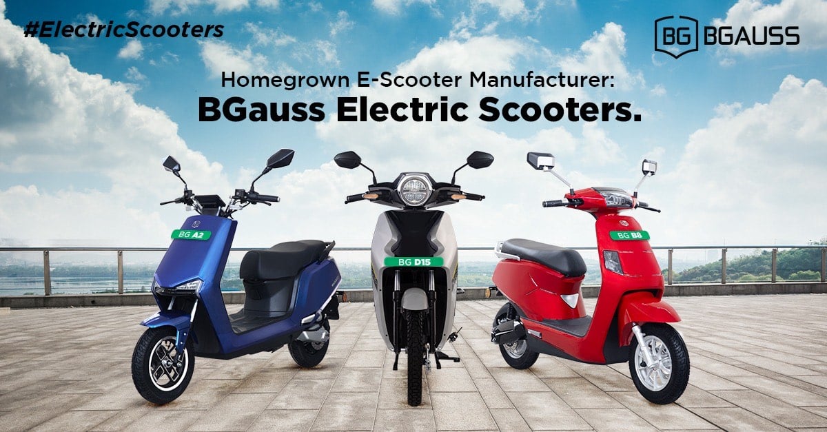 Bgauss E Scooter Manufacturer In India