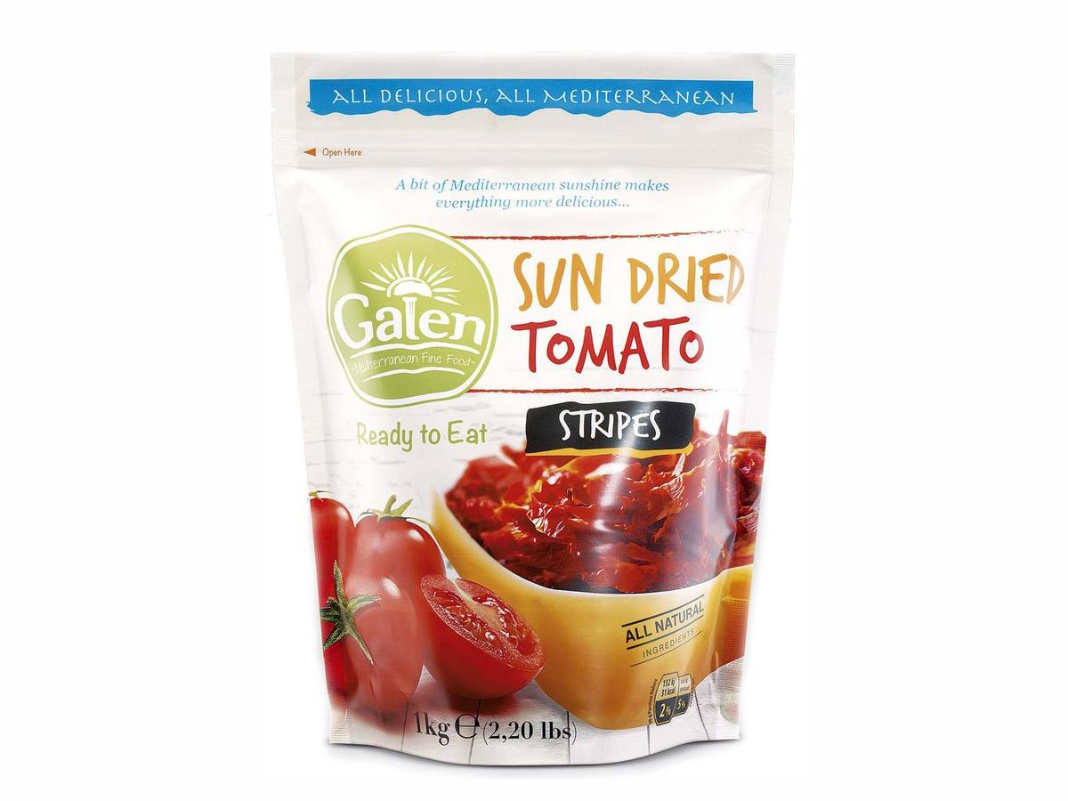 1000g Ready to Eat Sun Dried Tomato Strips