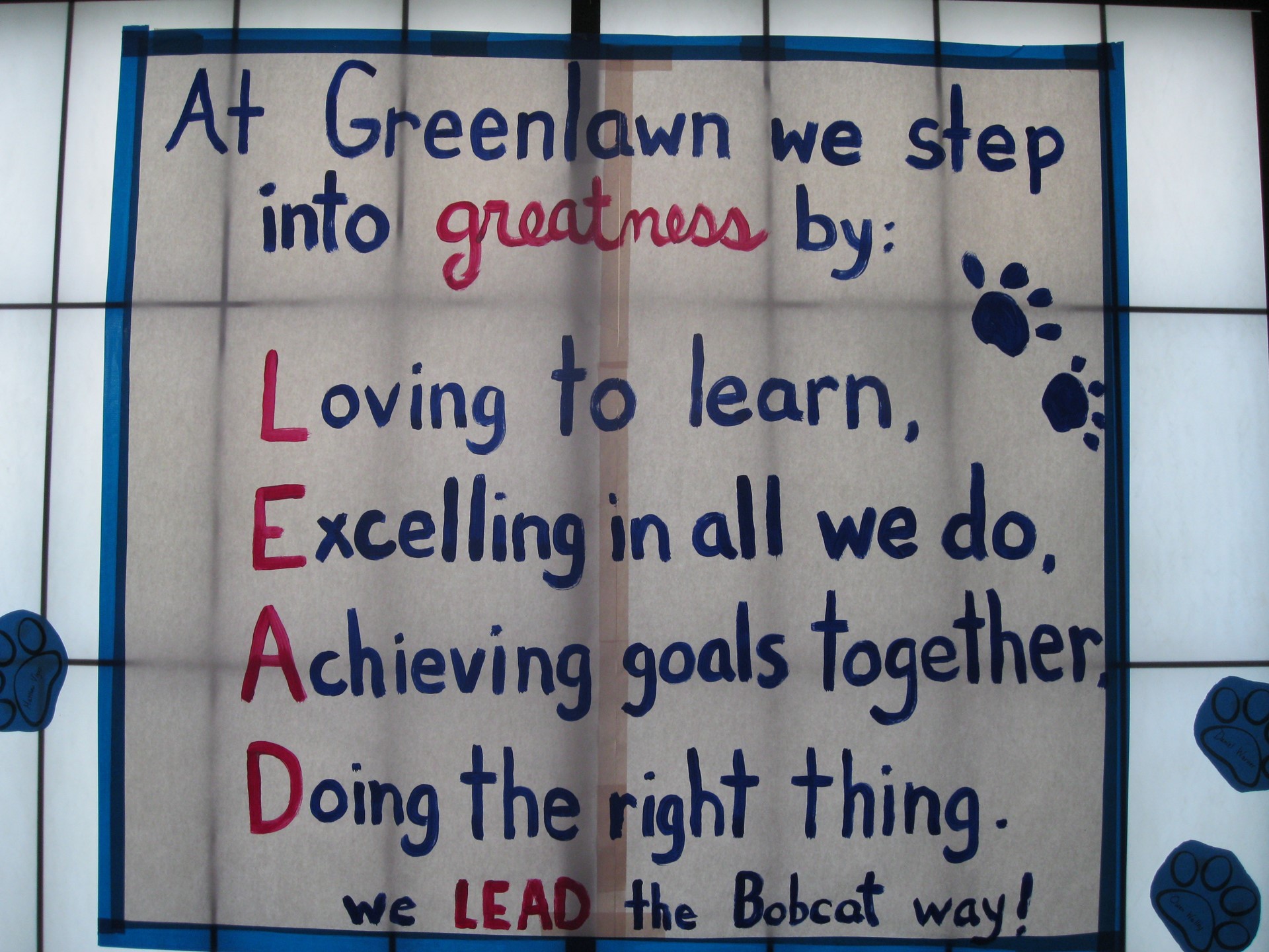 Greenlawn Principal's Page