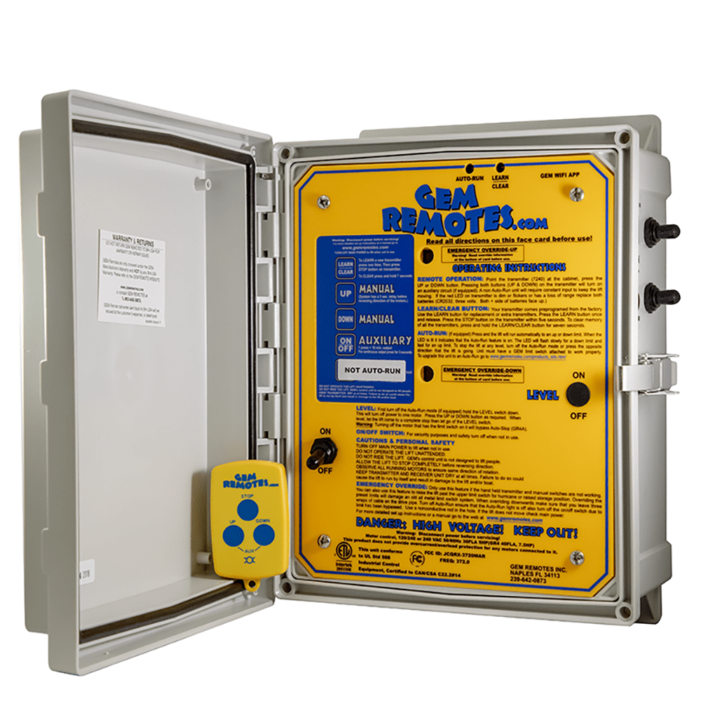 GR2F1 2for1 Boat Lift Remote GEM Remotes BHUSA