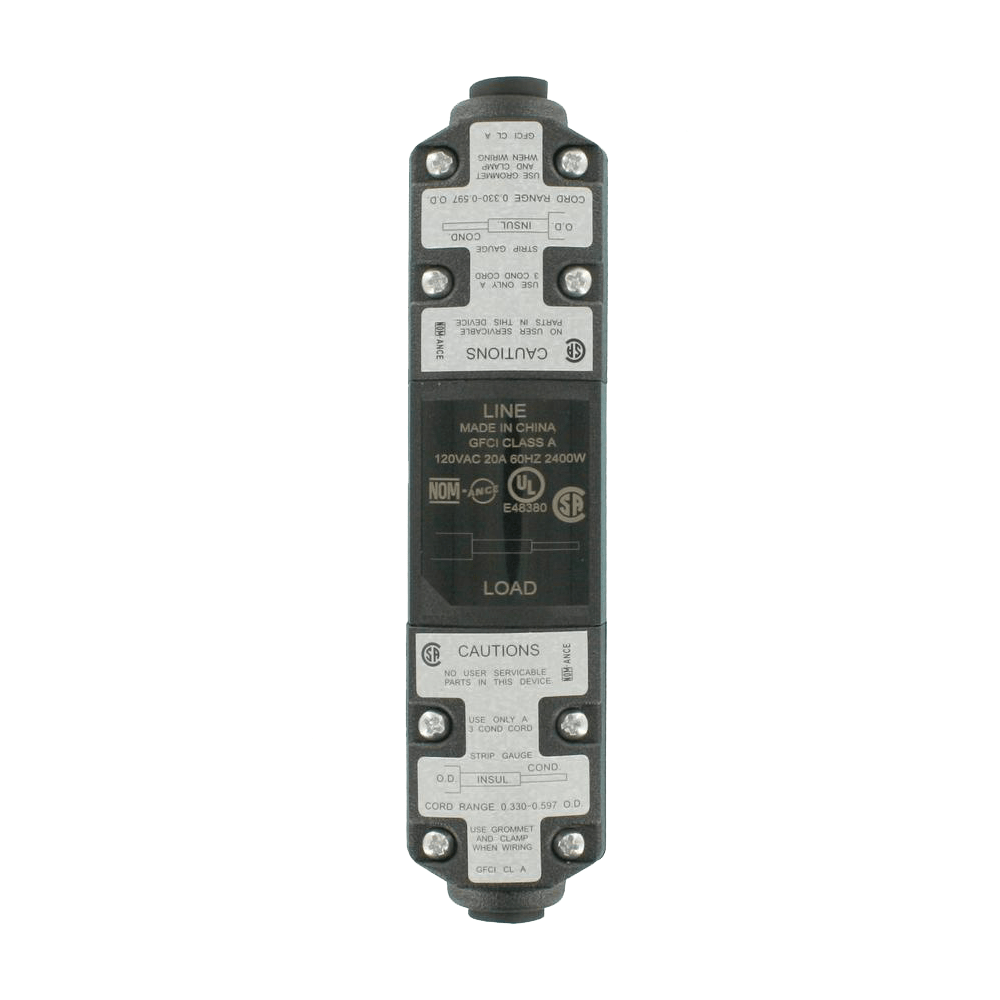 GCA20 20-Amp 120v In-Line GFCI | BH-USA