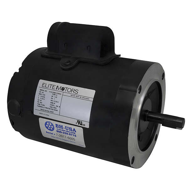 Boat Lift Motors Electric Single Phase, Dual Duty BHUSA